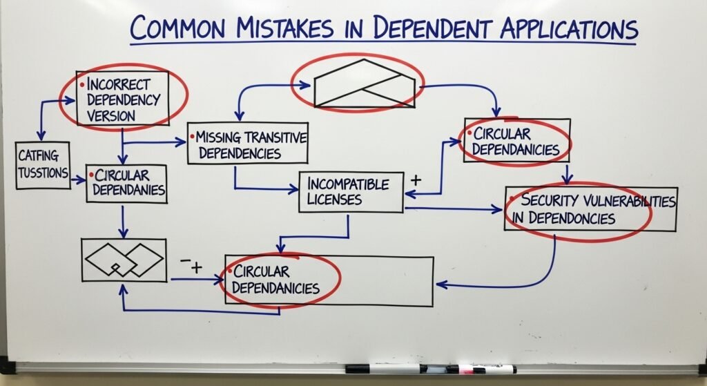 Common Mistakes in Dependent Applications